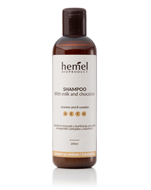 Bild von Shampoo mit Milch und Schokolade