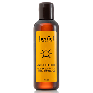 Bild von Anti-cellulite oil for sunbathing and quick tanning